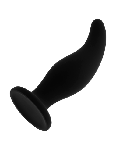 Ohmama plug anal silicona curvado punto p 12 cm